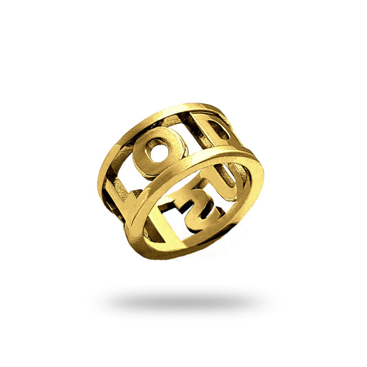 Bague l'Anneau évidé Clodius fintion or