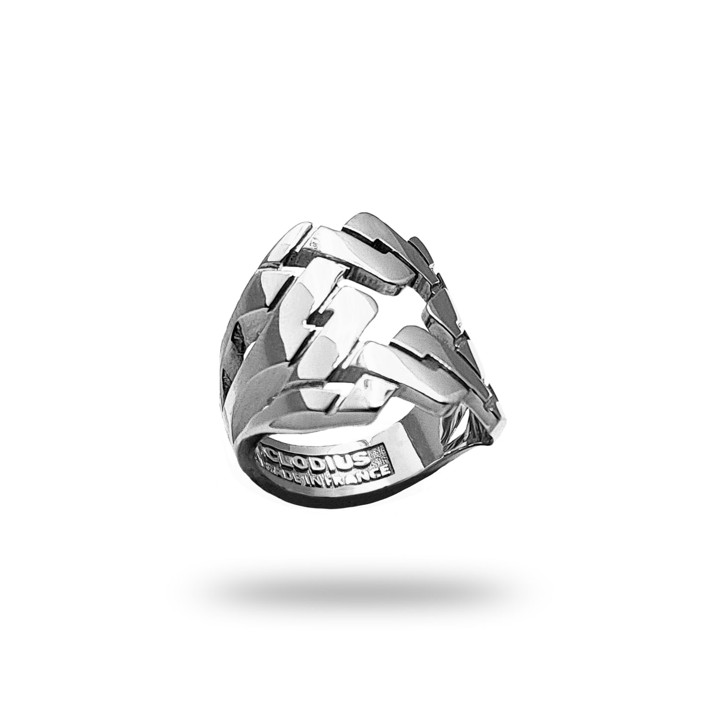 Bague Armurus fintion palladium