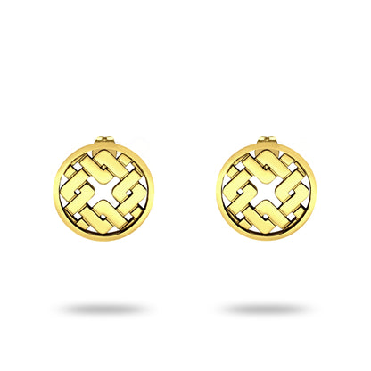 Boucles d'oreilles petite modèle Clodius finition or