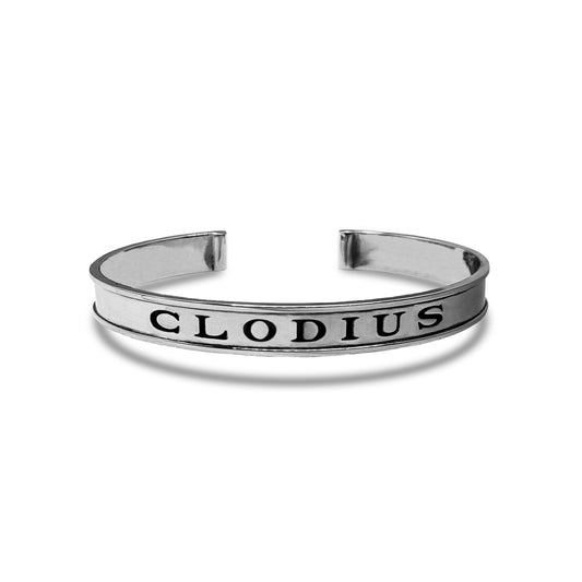 Bracelet jonc clodius finition palladium